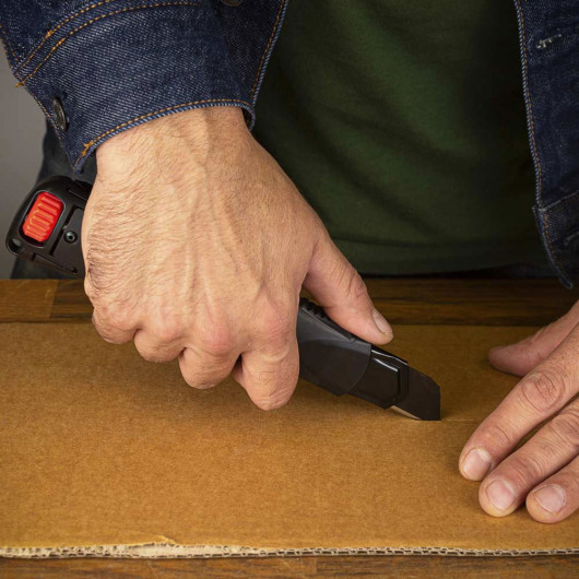 Нож сегментный большой 25мм., метал. направляющая, автомат. фиксатор ULTRA - фото 12