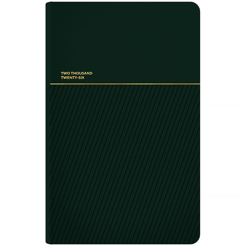 Щотижневик 2026 Partner Traces, 125*195мм, темно-зелений Axent - фото 3
