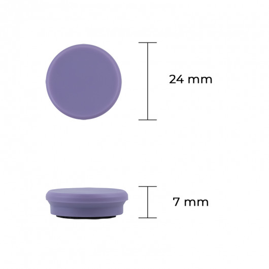 Магниты для магнитных досок D=24мм., 6шт./уп., Morandi Axent - фото 4