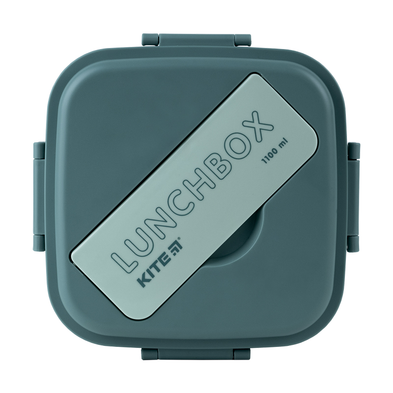 Ланчбокс з розділювачем 1100 мл, зелений Kite - фото 5