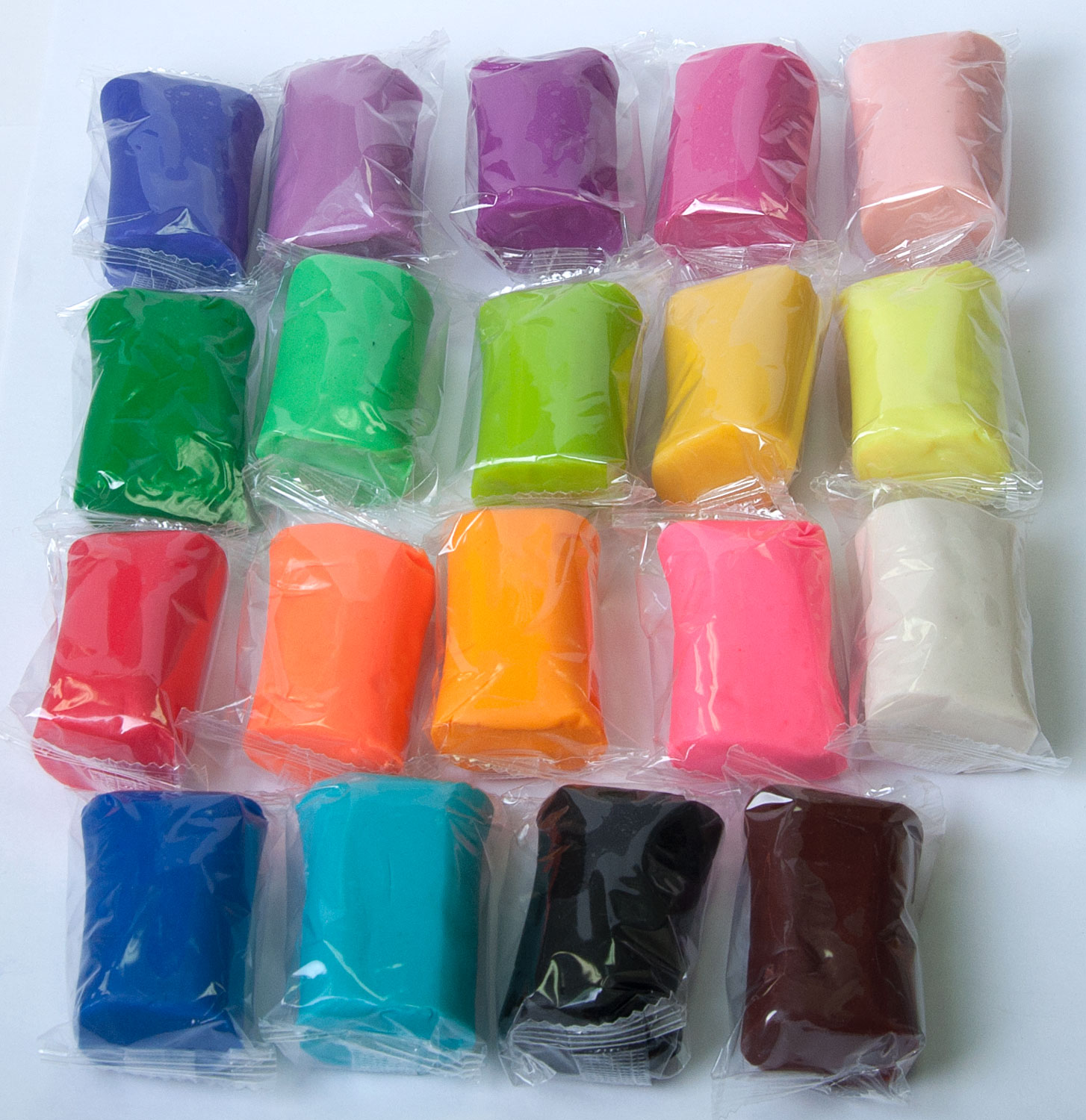 Тісто для ліпки BABY Line 50 стіків по 50г., 30 кольорів, асорті ZB.6252 (гофрокороб) ZiBi - фото 2