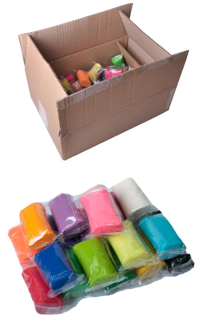 Тісто для ліпки BABY Line 50 стіків по 50г., 30 кольорів, асорті ZB.6257 (гофрокороб) ZiBi - фото 2