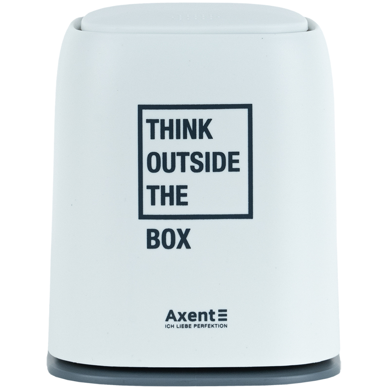 Настільний контейнер для сміття, прямокутний, білий Axent - фото 1