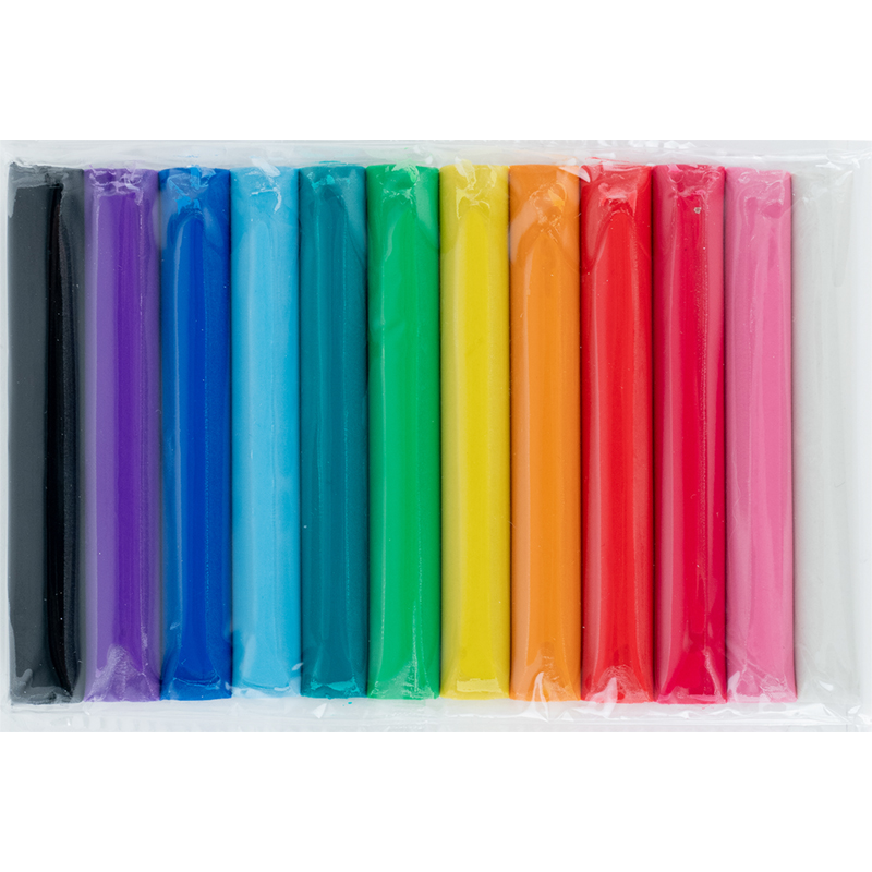 Пластилін восковий, 12 кольорів, 200 г. 