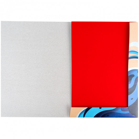 Набір паперу та картону A4 (7+7), папка Kite - фото 7