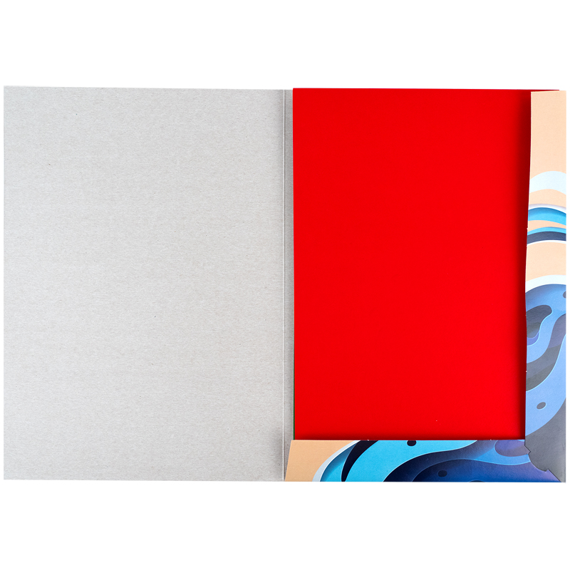 Набір паперу та картону A4 (7+7), папка Kite - фото 7