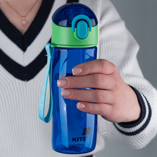 Бутылочка для воды, 530 мл, синяя (K25-400-3) Kite - фото 4