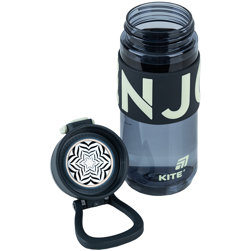 Бутылочка для воды, 550 мл, серая (K25-1232-1) Kite - фото 6