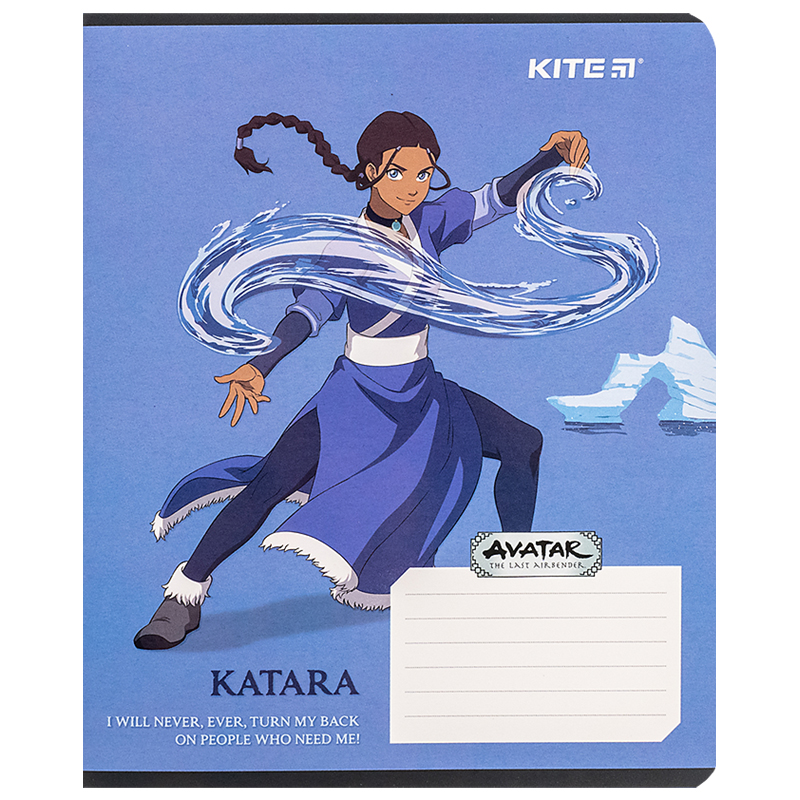 Зошит 18 арк., лін., софт-тач + УФ лак, Avatar (AV24-237) Kite - фото 16