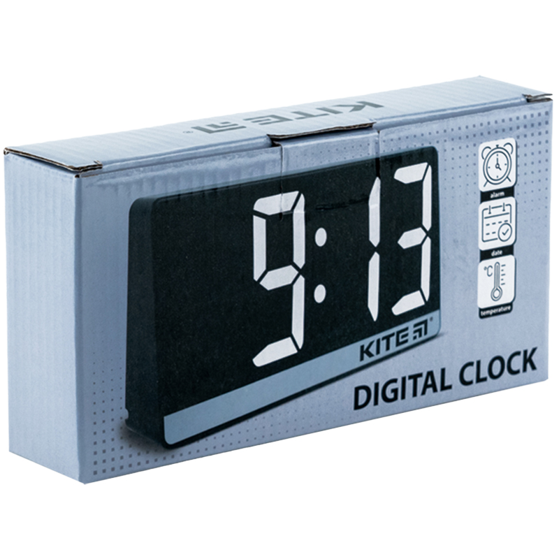 Годинник електронний цифровий, білий Kite - фото 5