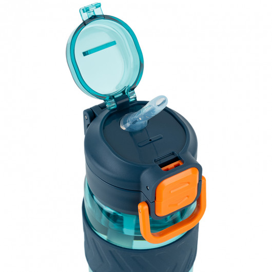 Бутылочка для воды, 800 мл, голубо-оранжевая (K25-1234-3) Kite - фото 6