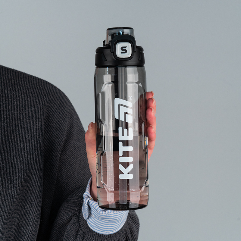 Бутылочка для воды, 800 мл, черная (K25-1211-1) Kite - фото 6