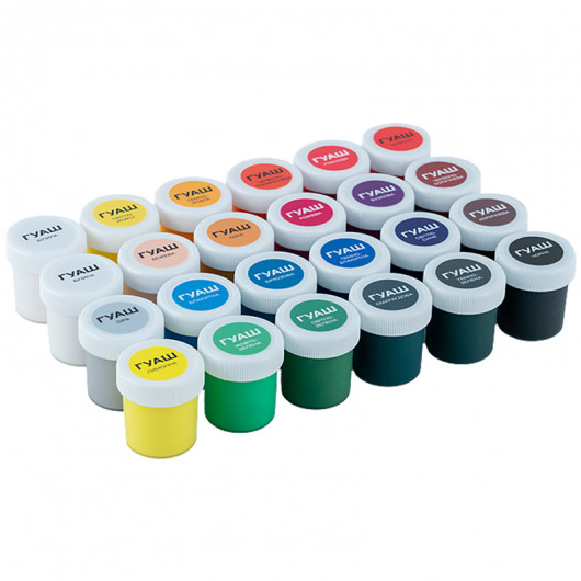 Гуашь 24 цвета., 20 мл Kite Classic (K-097) Kite - фото 4