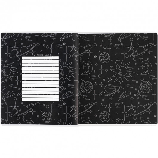 Тетрадь 24 лист., кл., гибр. лак + УФ лак, NASA (NS25-238) Kite - фото 9