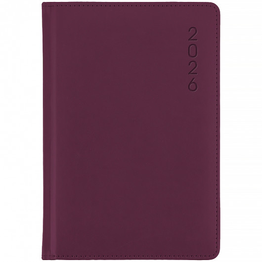Щоденник 2026 Classic Palermo, 145*210, слп/т сливовий Axent - фото 3