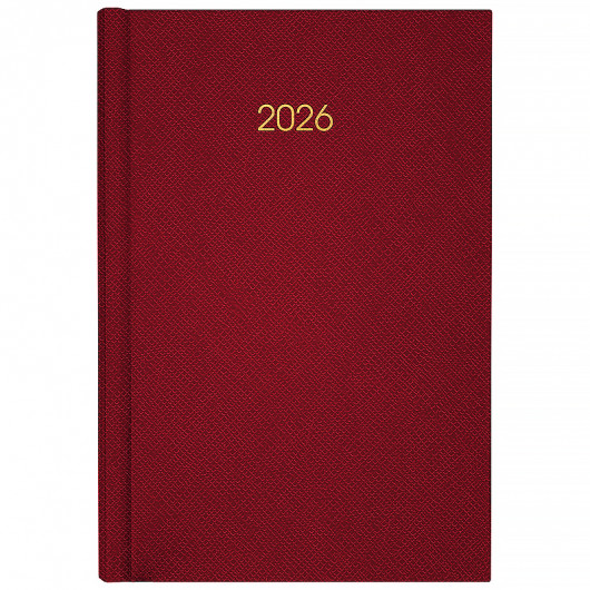Щоденник 2026 Classic Style, 145*210, з/т бордовий Axent - фото 3