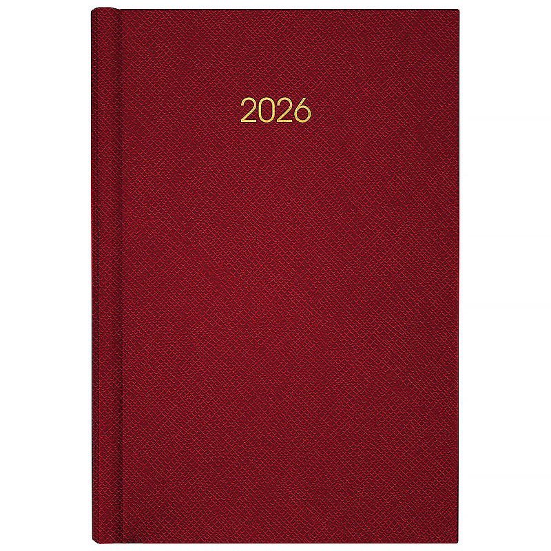 Щоденник 2026 Classic Style, 145*210, з/т бордовий Axent - фото 3