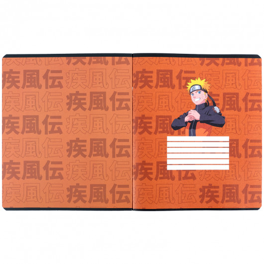 Тетрадь 24 лист.,лин., гибр. лак + УФ лак, Naruto Shippuden (NR24-239) Kite - фото 20