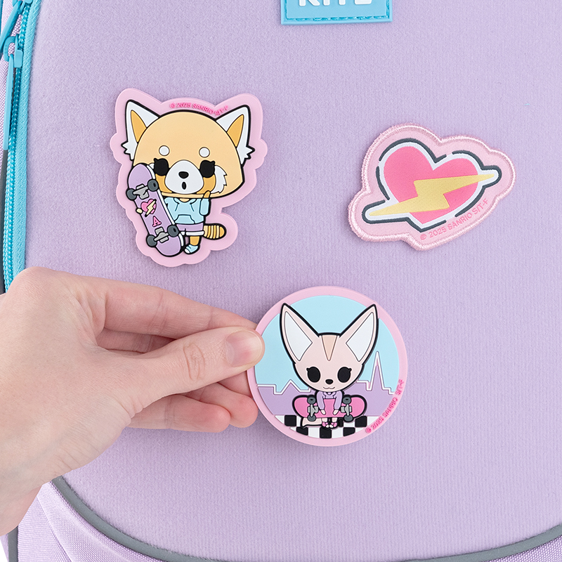 Набор бейджей на липучке, 3 шт., 3012 Aggretsuko Kite - фото 5