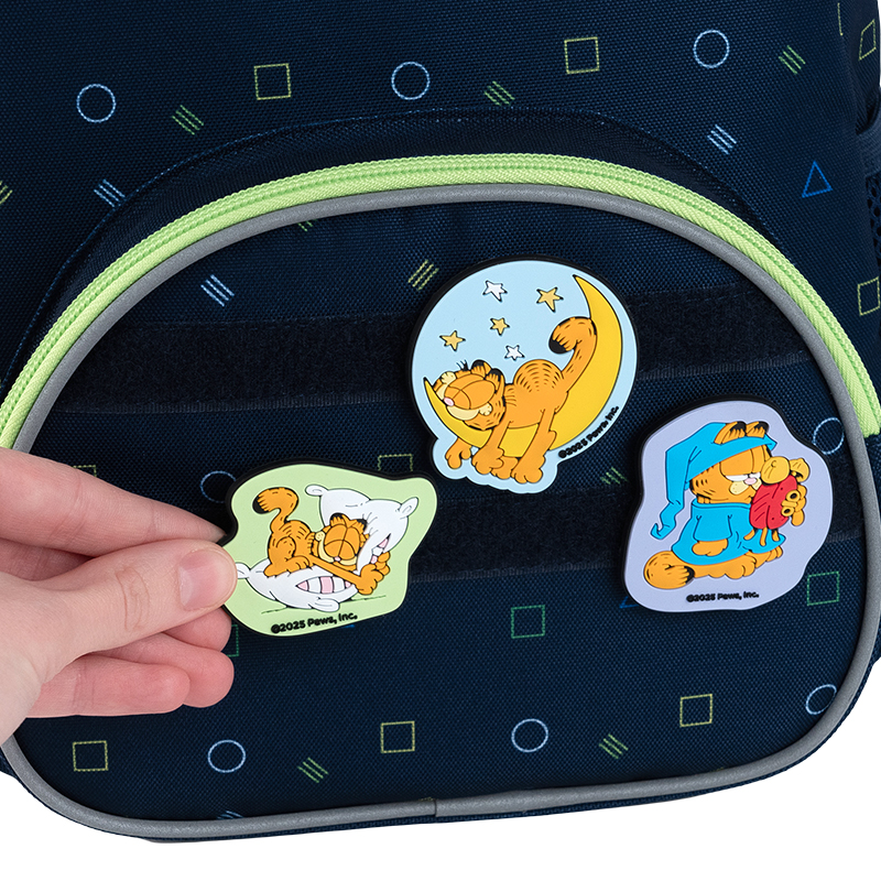 Набір бейджів на липучці, 3 шт., 3012 Garfield Kite - фото 5