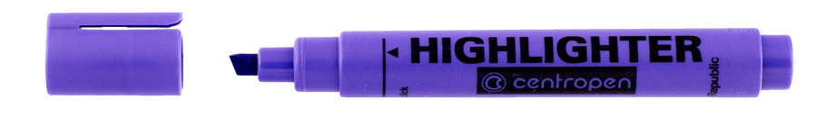 Маркер текстовий Fax 8852, 1-4,6мм., фіолет. Centropen - фото 6