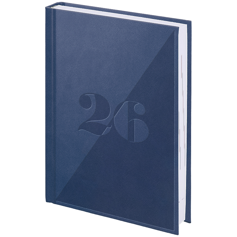 Ежедневник 2026 карманный Torino Trend, синий Brunnen - фото 3