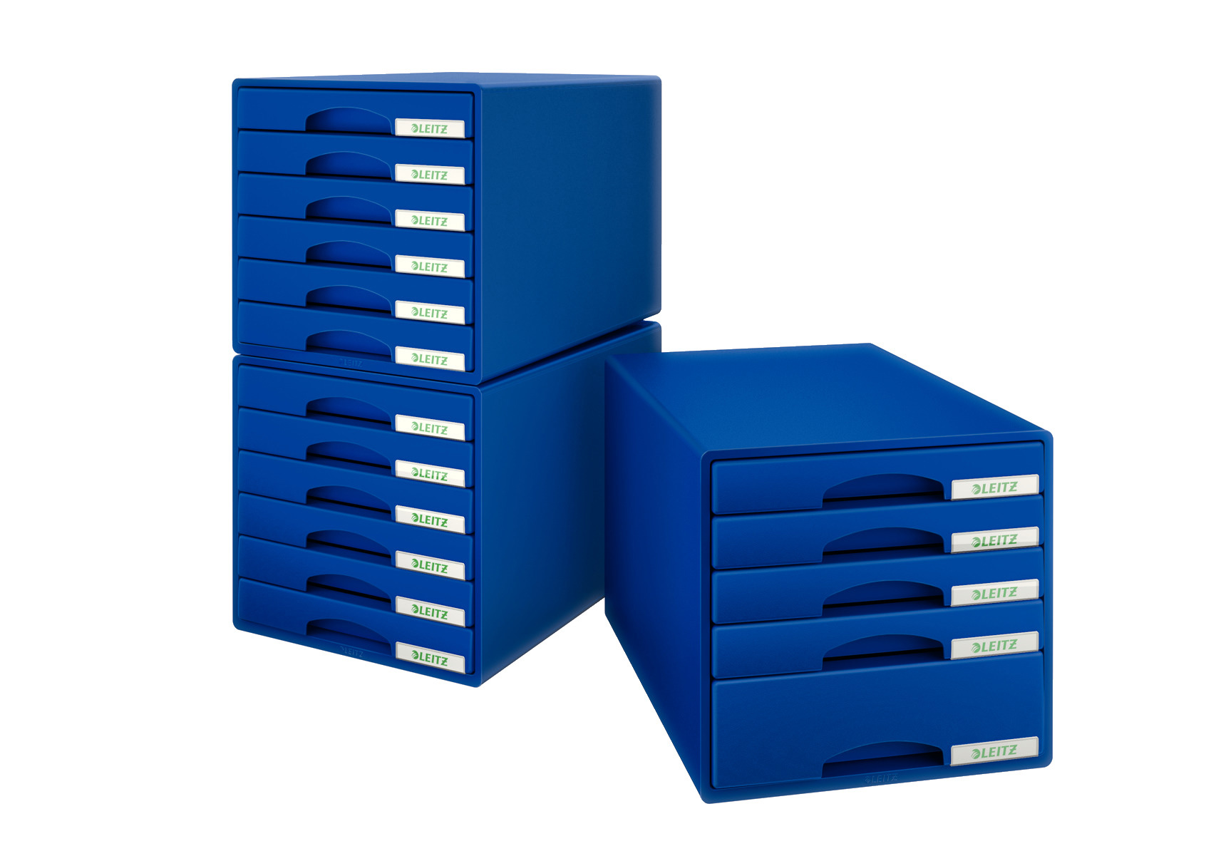 Настольный короб з 6 ящиками  WOW CUBE, син. LEITZ - фото 1