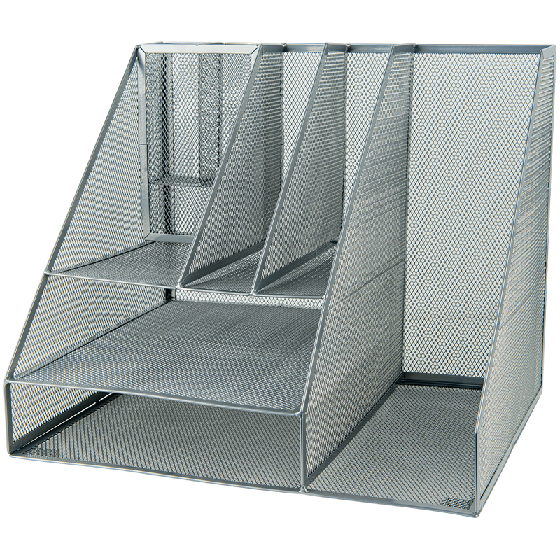 Підставка-органайзер мультифункц. 345*290*290мм, 2127-03-A, метал., срібл. Axent - фото 2