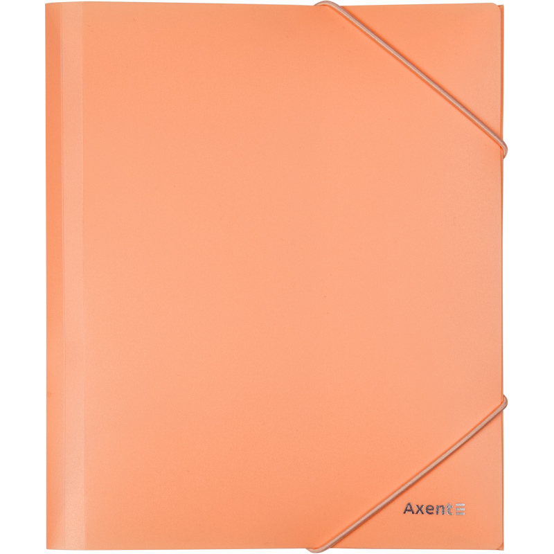 Папка на гумках, А5, Pastelini, персикова Axent - фото 2