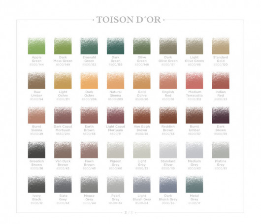 Пастель сухая TOISON D'OR 8500/152 emerald green, изумруд., изумрудно-зелен. Koh-i-noor - фото 4