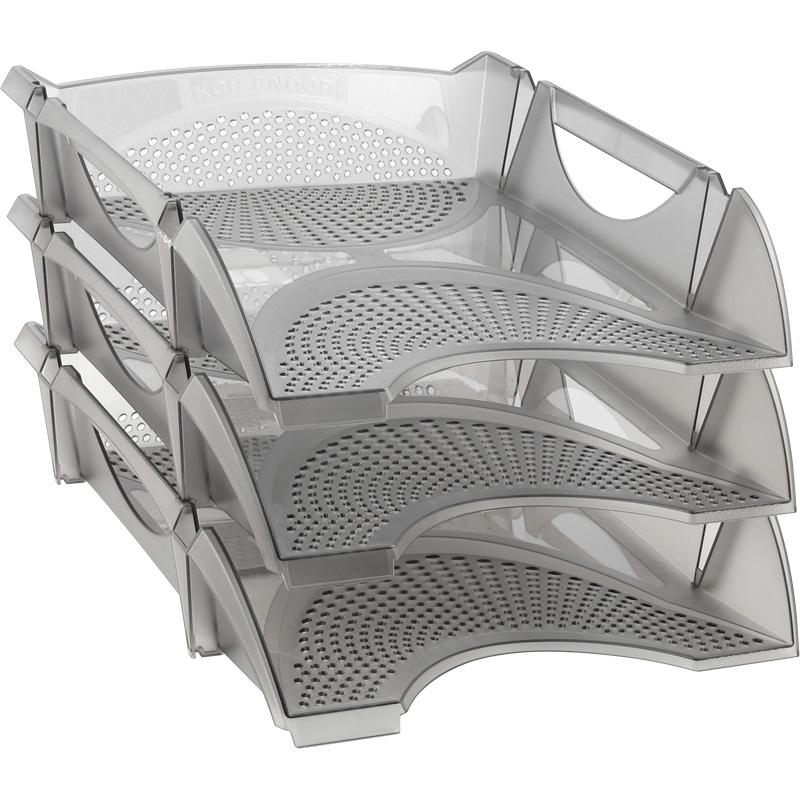 Лоток горизонтальный Универсал, прозрачный черный Koh-i-noor - фото 4