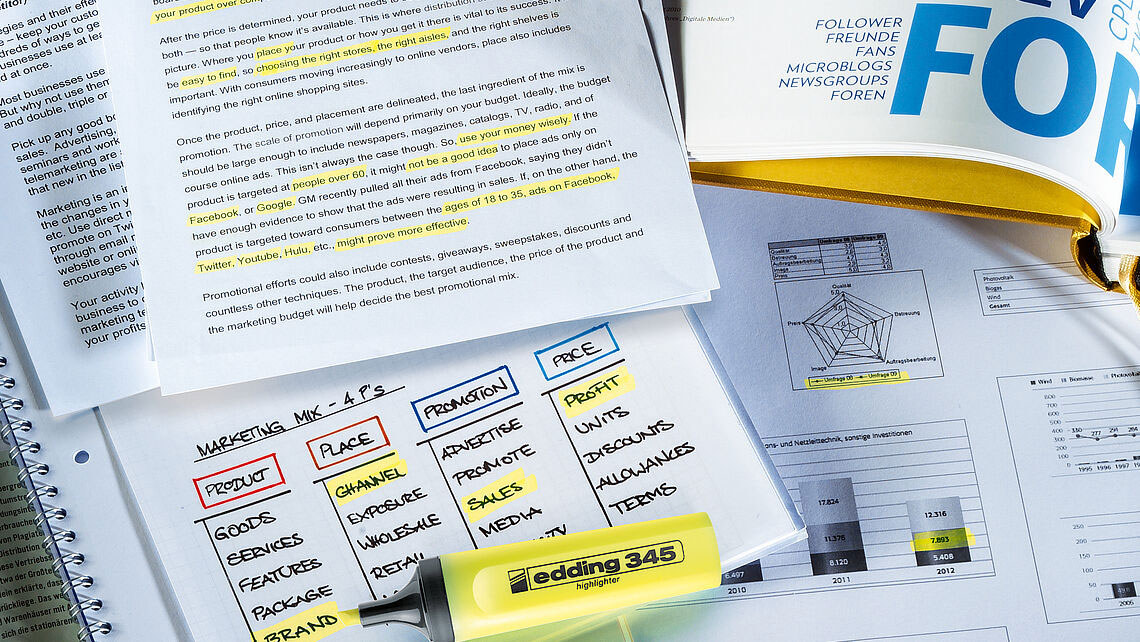 Маркер текстовый 345, 2-5мм., желт. Edding - фото 10