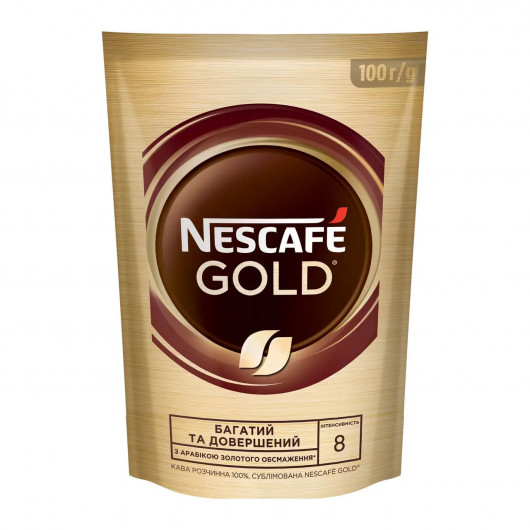 Кава розчинна Nescafe Gold 100г. у пакеті (8445290995919) Nescafe - фото 2