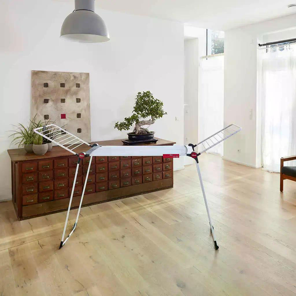 Сушилка для белья Infinity Flex, 216-304*56*128см., раздвижная для крупногабаритных вещей Vileda - фото 3