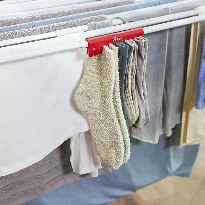 Сушилка для белья Infinity Flex, 216-304*56*128см., раздвижная для крупногабаритных вещей Vileda - фото 5