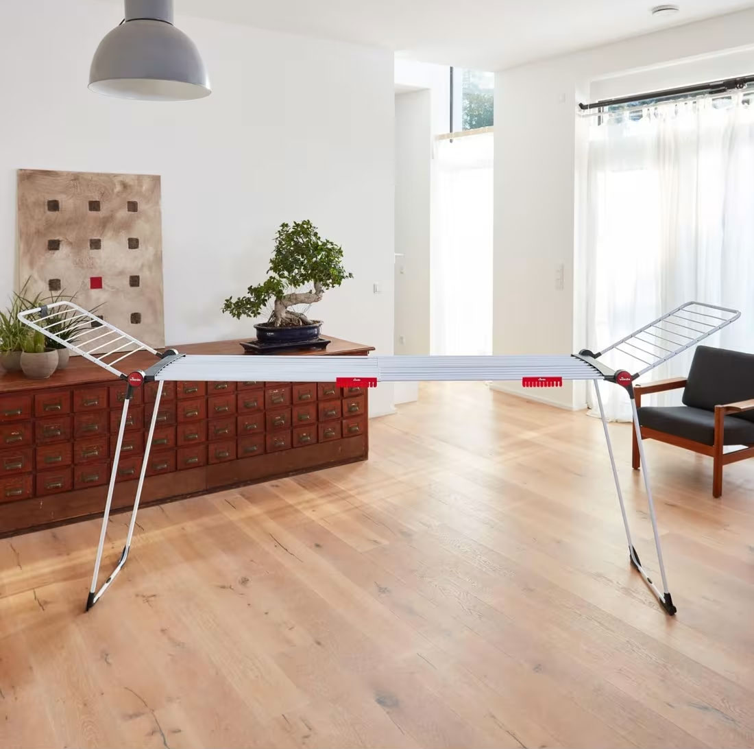 Сушилка для белья Infinity Flex, 216-304*56*128см., раздвижная для крупногабаритных вещей Vileda - фото 10