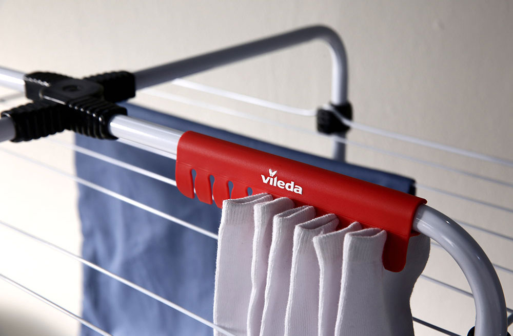 Сушилка для белья Mixer 3 Tower Indoor Dryer, 132*71*71см., трёхэтажная Vileda - фото 5