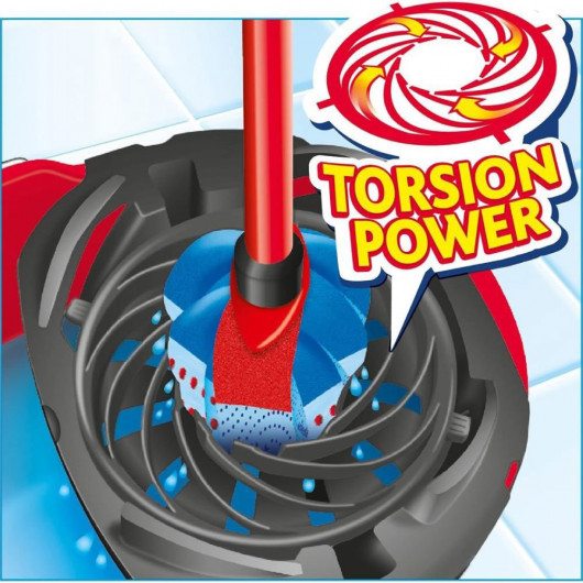 Набор для уборки Super Mocio 3Action Velour, красн. Vileda - фото 4