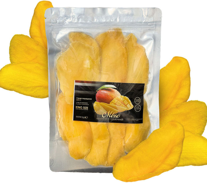 Манго сушений, 500г. Misso - фото 2