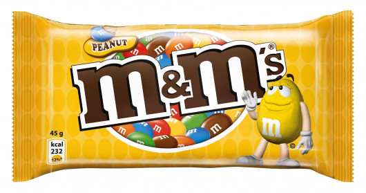Драже M&M's с арахисом в молочном шоколаде и цветной глазури, 45г. M&M's - фото 2