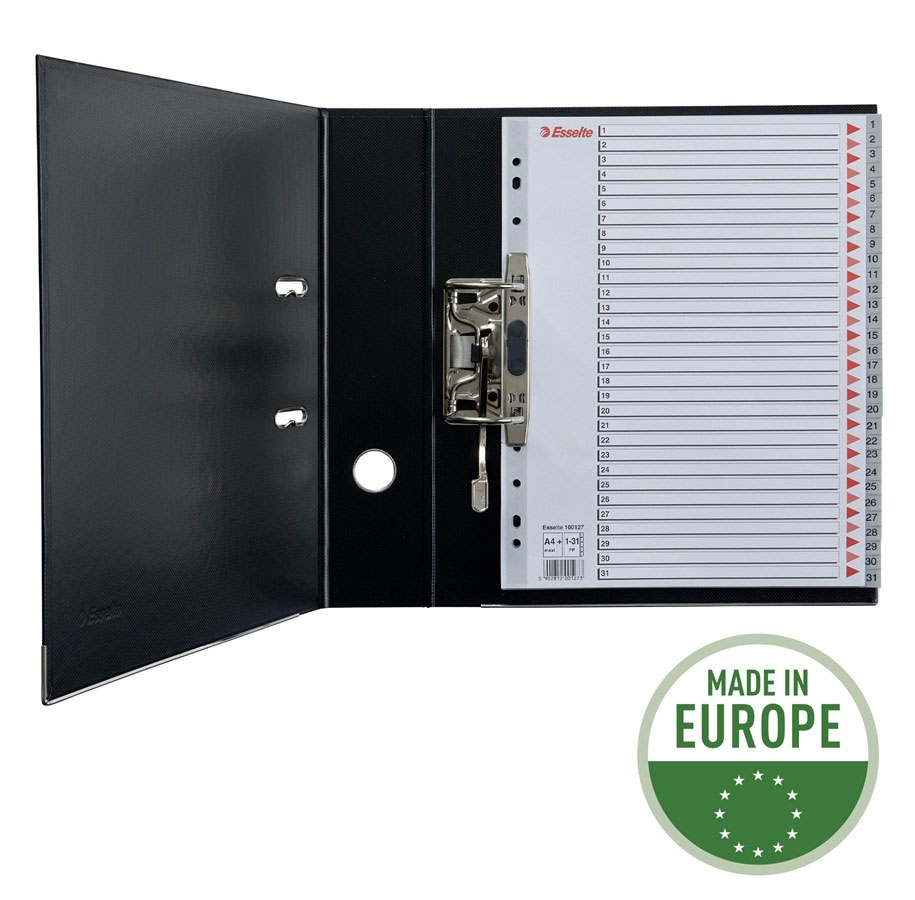 Разделитель страниц цифровой Maxi 1-31, пласт. Esselte - фото 7