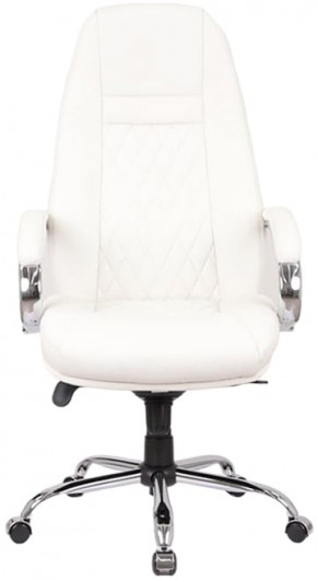 Кресло Луизиана MB (GB-242CC) (Кожа Lux LC-W) белый АКЛАС - фото 2