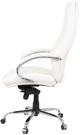 Кресло Луизиана MB (GB-242CC) (Кожа Lux LC-W) белый АКЛАС - фото 3