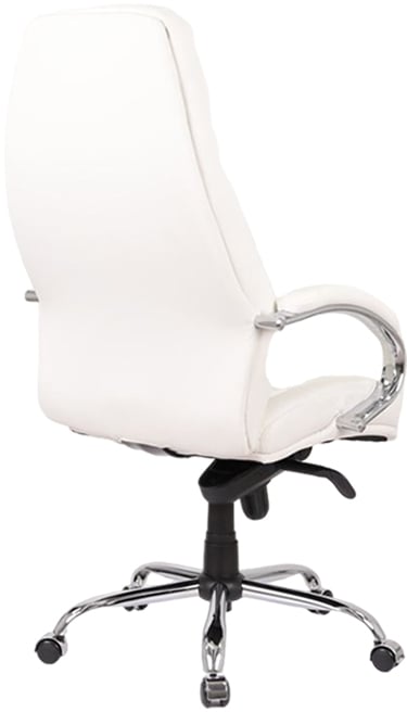 Кресло Луизиана MB (GB-242CC) (Кожа Lux LC-W) белый АКЛАС - фото 5