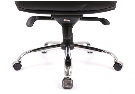 Кресло Луизиана MB (GB-242CC) (Кожа LC-A) черный АКЛАС - фото 11