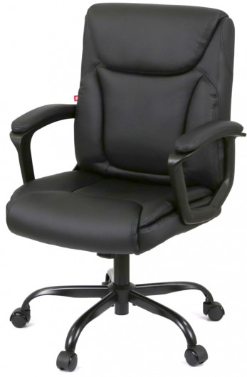 Кресло Ливар TILT 10002M (PU Black) черный АКЛАС - фото 1