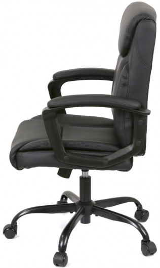 Кресло Ливар TILT 10002M (PU Black) черный АКЛАС - фото 5