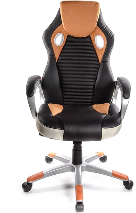 Крісло геймерське Гріг PL TILT Помаранчевий (Чорний/Помаранчевий), помар. АКЛАС - фото 3