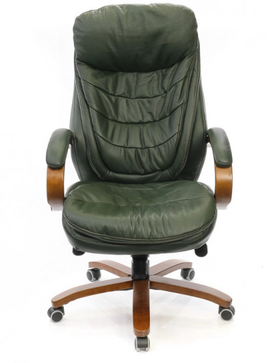 Крісло Валенсия Soft EX MB (Шкіра Lux LC), зелен. АКЛАС - фото 3