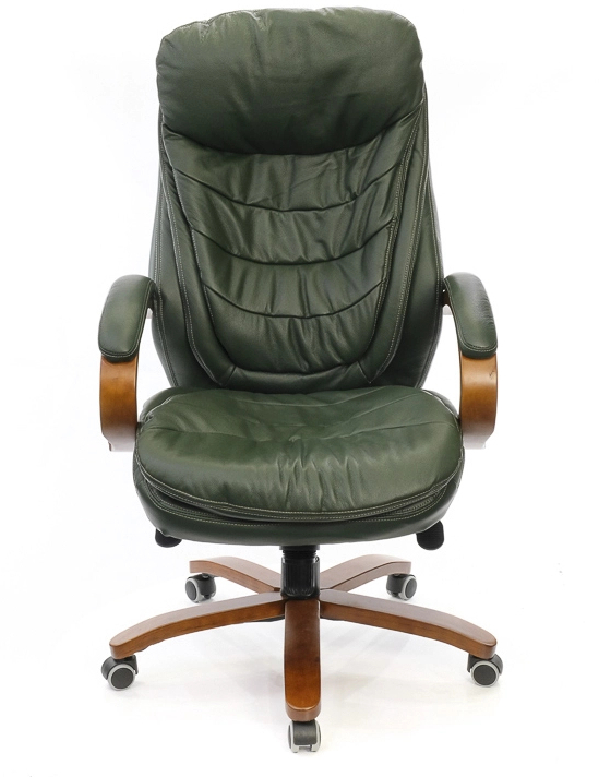 Крісло Валенсия Soft EX MB (Шкіра Lux LC), зелен. АКЛАС - фото 3